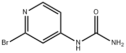 (2-bromopyridin-4-yl)urea Structure