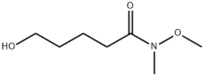 Pentanamide, 5-hydroxy-N-methoxy-N-methyl- 结构式