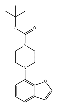 1-Piperazinecarboxylic acid, 4-(7-benzofuranyl)-, 1,1-dimethylethyl ester|