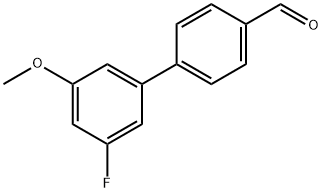 [1,1'-Biphenyl]-4-carboxaldehyde, 3'-fluoro-5'-methoxy-|