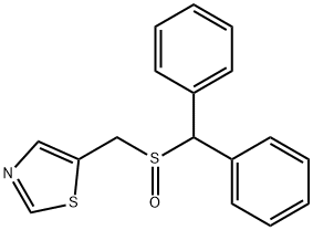 Thiazole, 5-[[(diphenylmethyl)sulfinyl]methyl]-,1879038-73-9,结构式
