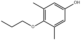 3,5-dimethyl-4-propoxyphenol Structure