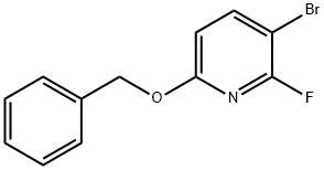 6-(benzyloxy)-3-bromo-2-fluoropyridine Structure