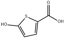 2-Thiophenecarboxylic acid, 5-hydroxy- Struktur