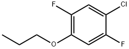 1-chloro-2,5-difluoro-4-propoxybenzene 结构式