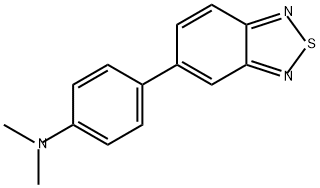 Benzenamine, 4-(2,1,3-benzothiadiazol-5-yl)-N,N-dimethyl- Struktur