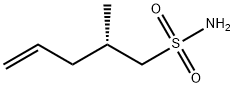 (2S)-2-Methyl-4-pentene-1-sulfonamide Structure