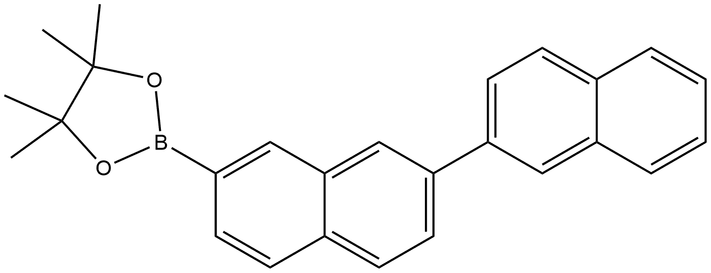 1884145-03-2 2-[2,2'-联萘]-7-基-4,4,5,5-四甲基-1,3,2-二氧杂硼烷