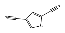 2,4-Dicyanoselenophene Structure