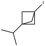 1-iodo-3-(propan-2-yl)bicyclo[1.1.1]pentane Struktur