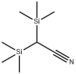 Acetonitrile, 2,2-bis(trimethylsilyl)- Struktur