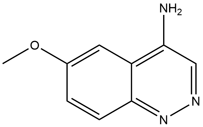 6-甲氧基噌啉-4-胺 结构式