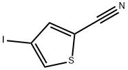 4-碘噻吩-2-甲腈,18894-98-9,结构式