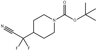 1,1-Dimethylethyl 4-(cyanodifluoromethyl)-1-piperidinecarboxylate|