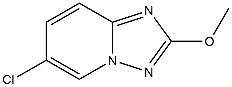 6-Chloro-2-methoxy[1,2,4]triazolo[1,5-a]pyridine Structure