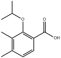 2-Isopropoxy-3,4-dimethylbenzoic acid Structure