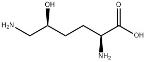 threo-5-hydroxy-L-lysine Structure