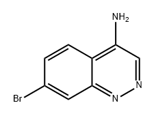 4-Cinnolinamine, 7-bromo- Structure