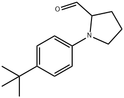 1-(4-tert-butylphenyl)pyrrolidine-2-carbaldehyde Structure