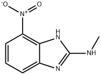 1H-Benzimidazol-2-amine,N-methyl-4-nitro-(9CI) 结构式