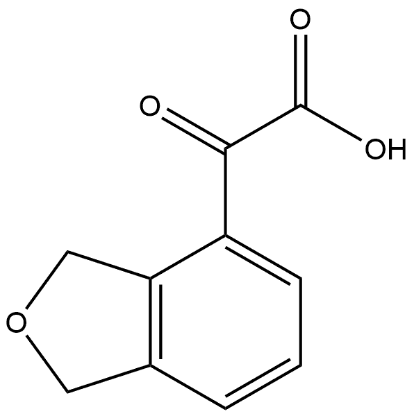 1,3-Dihydro-α-oxo-4-isobenzofuranacetic acid,1890859-43-4,结构式