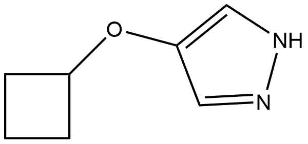 4-Cyclobutoxy-1H-pyrazole Struktur