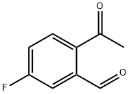 4'-Fluoro-2'-formylacetophenone Struktur