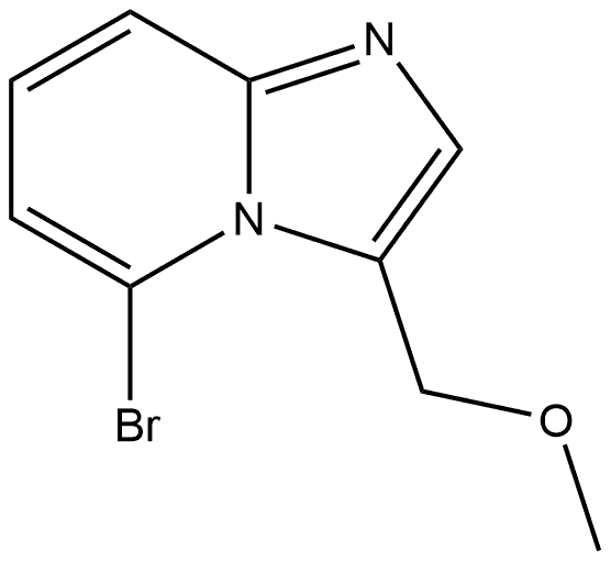 5-Bromo-3-(methoxymethyl)imidazo[1,2-a]pyridine,1891209-27-0,结构式