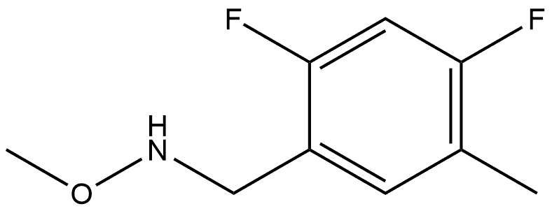 1891240-99-5 2,4-Difluoro-N-methoxy-5-methylbenzenemethanamine