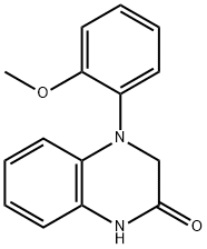 4-(2-methoxyphenyl)-1,2,3,4-tetrahydroquinoxalin2-one Struktur