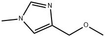 1H-Imidazole, 4-(methoxymethyl)-1-methyl- Structure