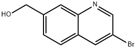 (3-Bromoquinolin-7-yl)methanol 结构式