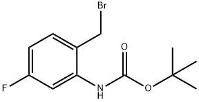 1894028-74-0 2-Amino-4-fluorobenzyl bromide, N-BOC protected