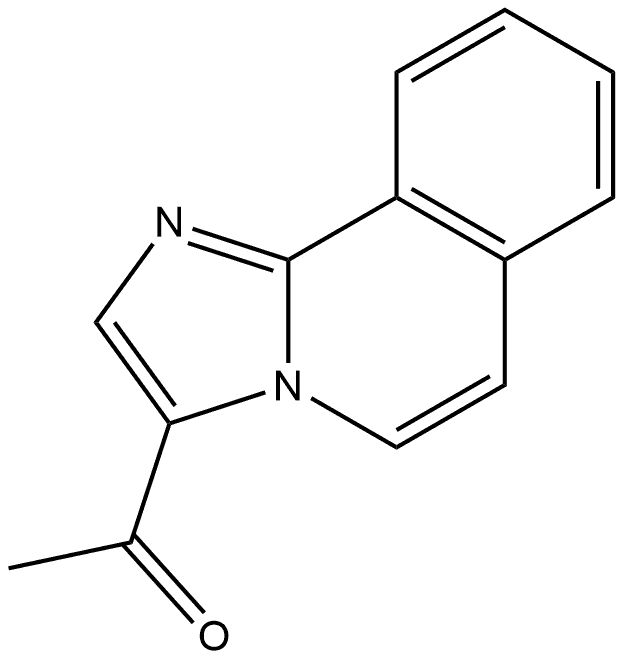 3-Acetylimidazo[2,1-a]isoquinoline Structure