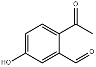 2'-Formyl-4'-hydroxyacetophenone Struktur