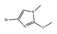 1H-Imidazole, 4-bromo-2-methoxy-1-methyl- 结构式