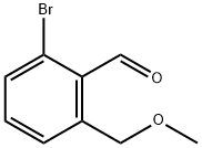 2-溴-6-(甲氧基甲基)苯甲醛 结构式