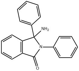 3-Amino-2,3-diphenylisoindolin-1-one,18963-16-1,结构式