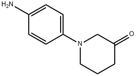 1-(4-Aminophenyl)-3-piperidinone Structure