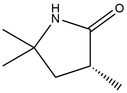 (R)-3,5,5-trimethylpyrrolidin-2-one,1897387-74-4,结构式