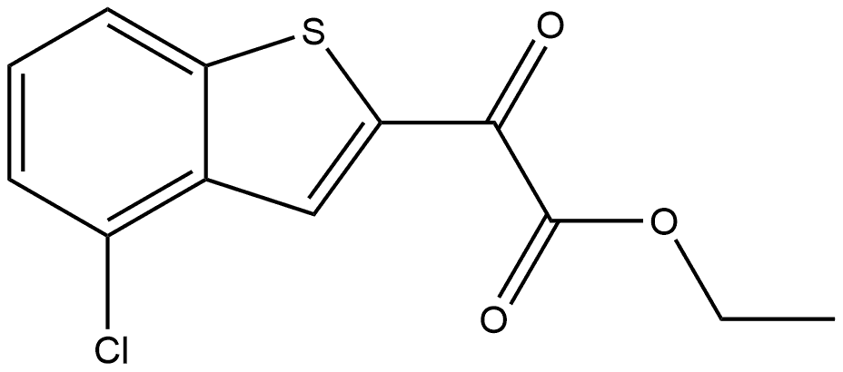 1897819-62-3 Ethyl 4-chloro-α-oxobenzo[b]thiophene-2-acetate