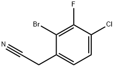 2-Bromo-4-chloro-3-fluorobenzeneacetonitrile|2-(2-溴-4-氯-3-氟苯基)乙腈