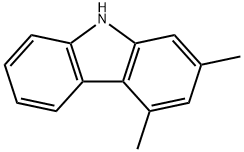 2,4-二甲基-9H-咔唑, 18992-71-7, 结构式
