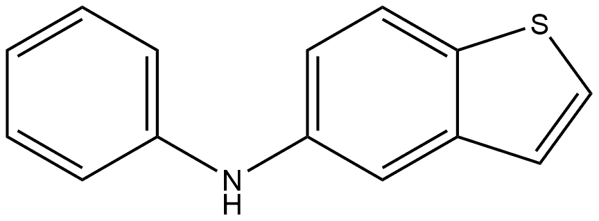 N-Phenylbenzo[b]thiophen-5-amine Struktur