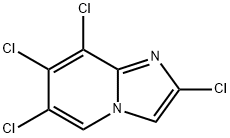 2,6,7,8-Tetrachloroimidazo[1,2-a]pyridine Struktur