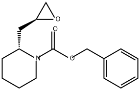 1-Piperidinecarboxylic acid, 2-[(2S)-2-oxiranylmethyl]-, phenylmethyl ester, (2R)-