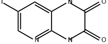 Pyrido[2,3-b]pyrazine-2,3-dione, 1,4-dihydro-7-iodo- 化学構造式