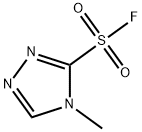 4H-1,2,4-Triazole-3-sulfonyl fluoride, 4-methyl- Structure