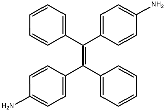 (E)-4,4'-(1,2-Diphenylethene-1,2-diyl)dianiline Structure