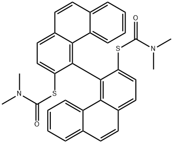 Carbamothioic acid, dimethyl-, S,S-4,4-biphenanthrene-3,3-diyl ester 化学構造式